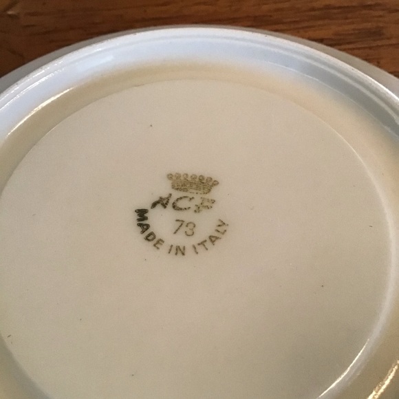 Vintage Cappuccino Cup and Saucer Set, Made in Italy - Picture 7 of 8